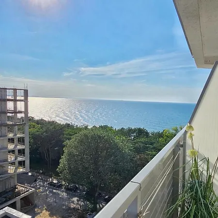 Slavia New 605 Przy Plazy Z Balkonem I Widokiem Na Morze Apartment Misdroy